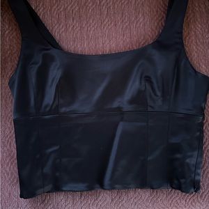 Wilfred Brown Bustier Top